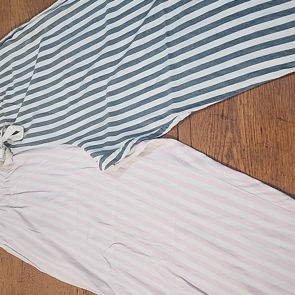 Victoria Secret Candy Stripe Pajama Set EUC XL - Picture 8 of 13